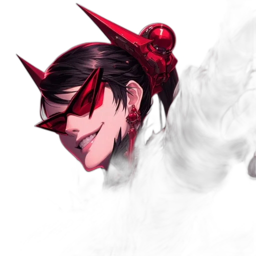 mask, dragon, staff, face transparent PNG cut-out