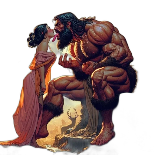 comic book art, concept art, fantasy art, fire transparent PNG cut-out