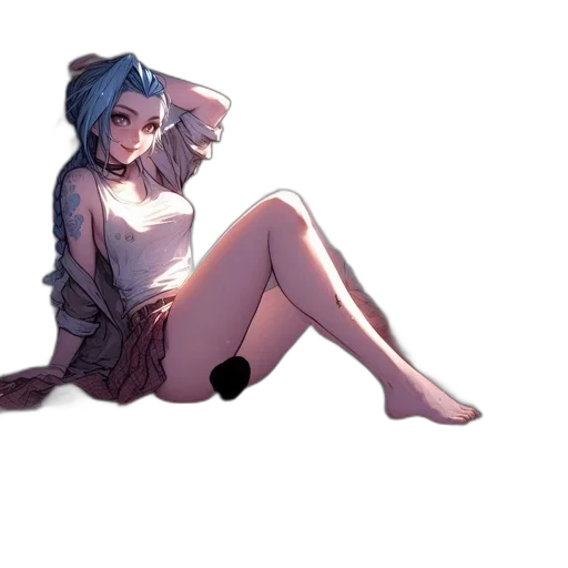 dress, creature, staff, sword transparent PNG cut-out