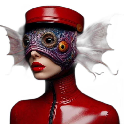 mask, face, hat, creature transparent PNG cut-out