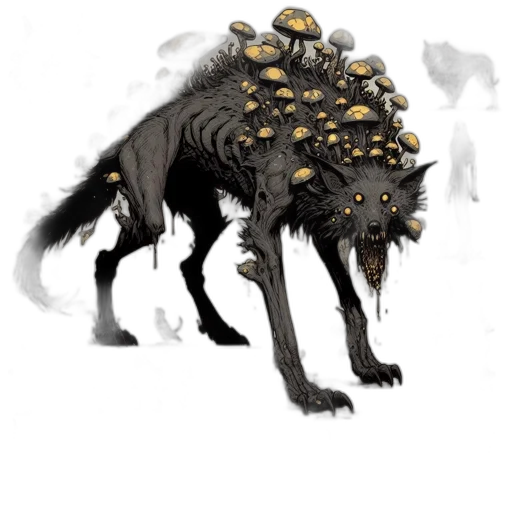 creature, animal, staff, crown transparent PNG cut-out