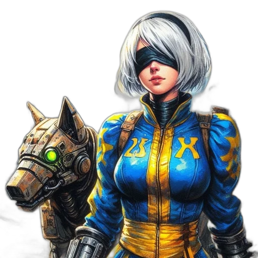 robot, staff, animal, mask transparent PNG cut-out