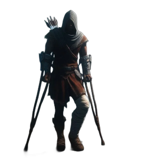staff, weapon, sword, jacket transparent PNG cut-out