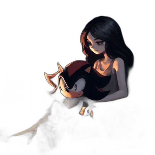 dress, staff, creature, jewelry transparent PNG cut-out