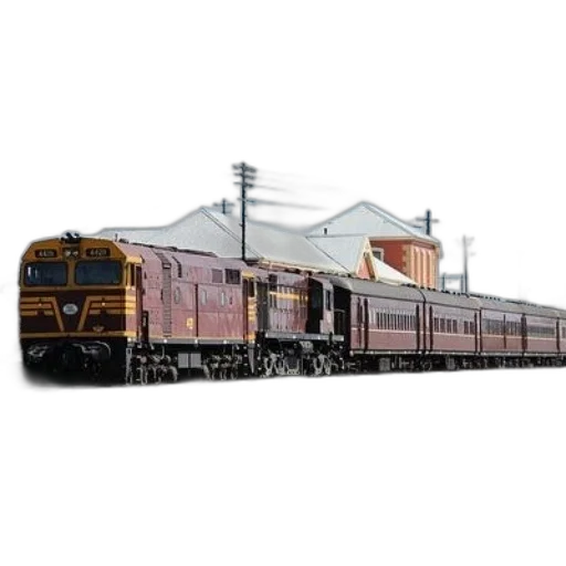 photorealistic, concept art, 3d render, train transparent PNG cut-out