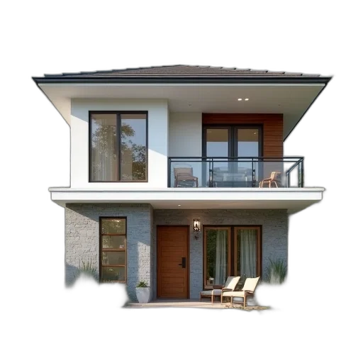 building, furniture, 3d render, photorealistic transparent PNG cut-out