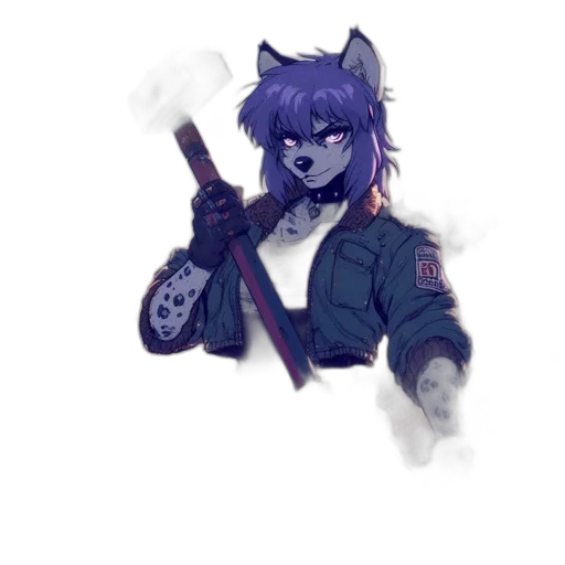 staff, weapon, jacket, concept art transparent PNG cut-out