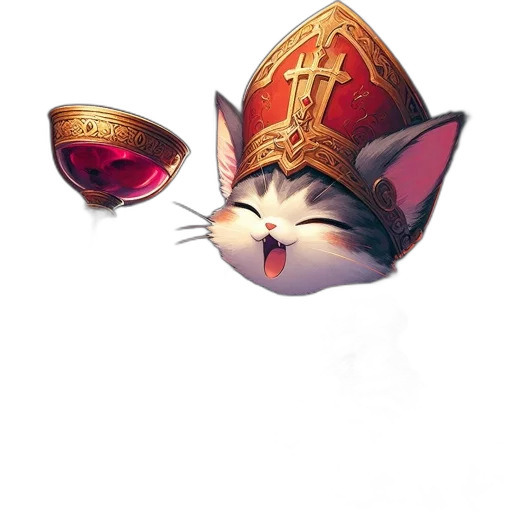 crown, staff, hat, weapon transparent PNG cut-out