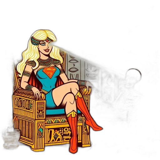 comic book art, cartoon, concept art, fantasy art transparent PNG cut-out