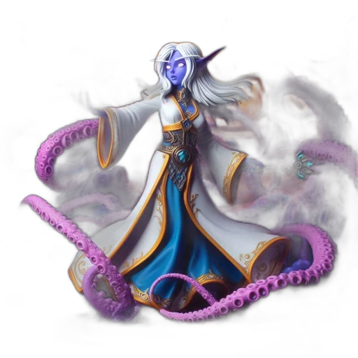 staff, dragon, fantasy art, concept art transparent PNG cut-out