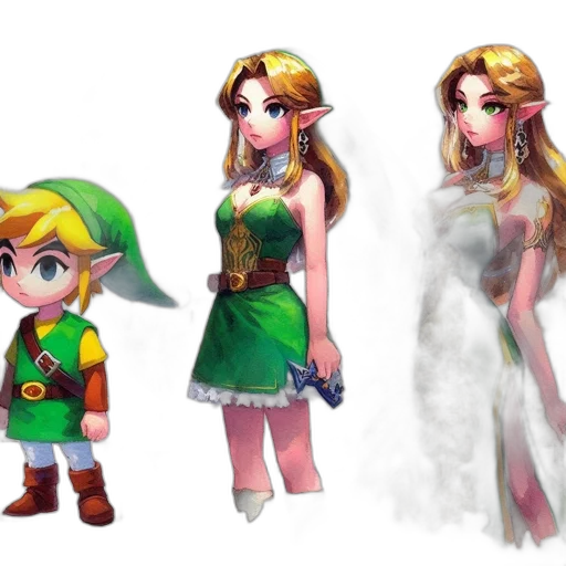 dress, concept art, pixel art, fantasy art transparent PNG cut-out