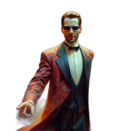 jacket, concept art, comic book art, photorealistic transparent PNG cut-out