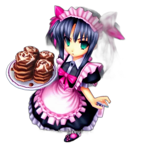 food, staff, dress, pixel art transparent PNG cut-out