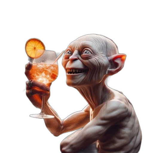 food, creature, face, staff transparent PNG cut-out