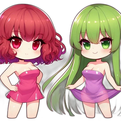 anime, pixel art, 3d render, vaporwave transparent PNG cut-out