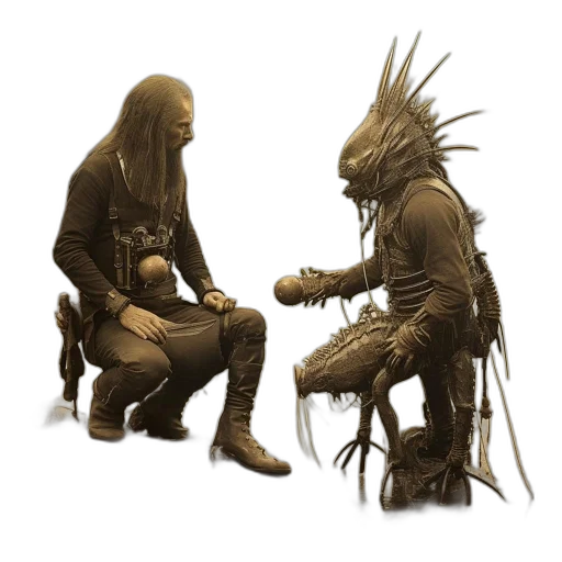 mask, concept art, fantasy art, comic book art transparent PNG cut-out
