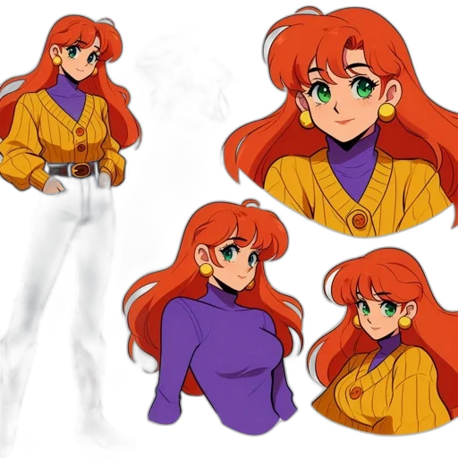 jacket, concept art, anime, pixel art transparent PNG cut-out