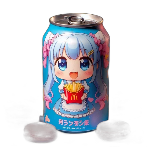 bottle, food, robot, dragon transparent PNG cut-out