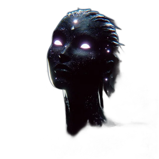 mask, face, creature, hair transparent PNG cut-out