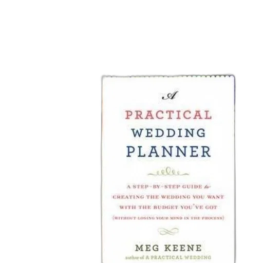 practical, wedding, planner, book transparent PNG cut-out