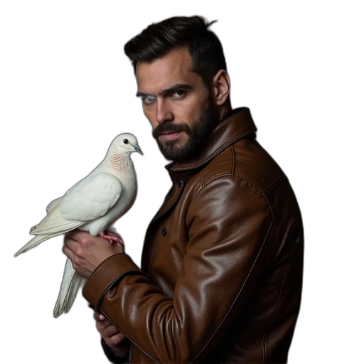 jacket, animal, photorealistic, concept art transparent PNG cut-out