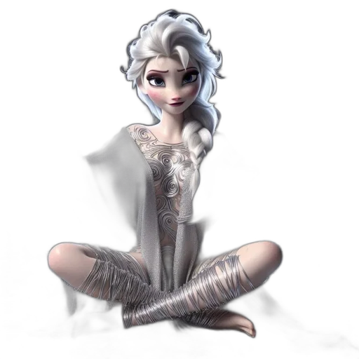 dress, jewelry, concept art, fantasy art transparent PNG cut-out