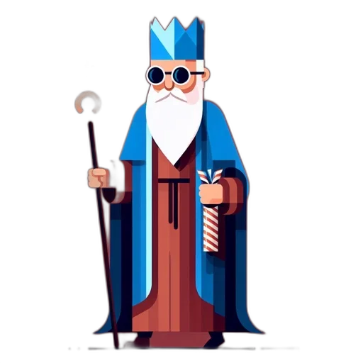 staff, crown, pixel art, concept art transparent PNG cut-out