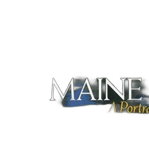 maine, portrait, book, cover transparent PNG cut-out