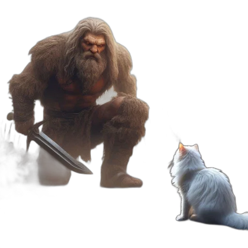 animal, sword, creature, concept art transparent PNG cut-out