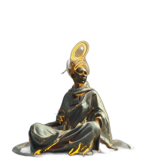 crown, staff, jewelry, concept art transparent PNG cut-out