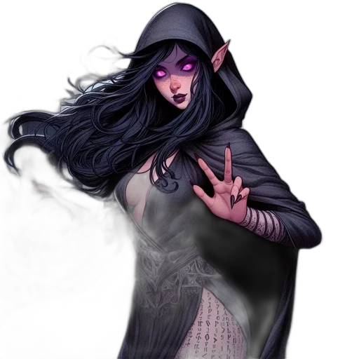 fantasy art, concept art, comic book art, pixel art transparent PNG cut-out