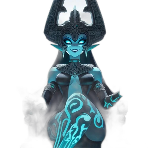 staff, mask, dress, concept art transparent PNG cut-out