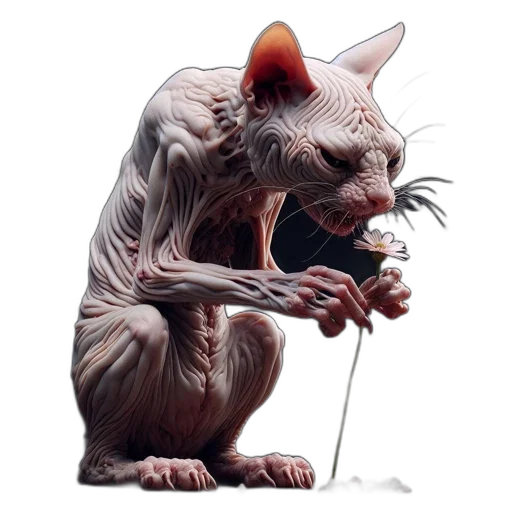 creature, animal, staff, concept art transparent PNG cut-out