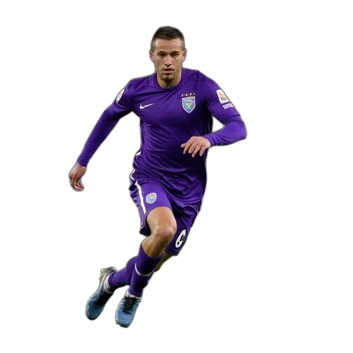 match, ball, player, purple transparent PNG cut-out
