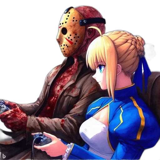 mask, face, robot, jacket transparent PNG cut-out