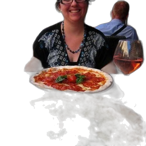 food, staff, umbrella, photorealistic transparent PNG cut-out