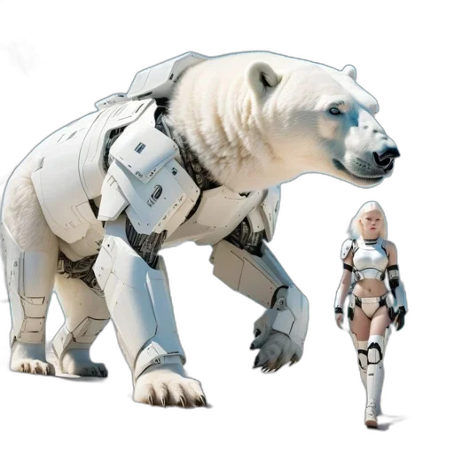 robot, animal, creature, concept art transparent PNG cut-out