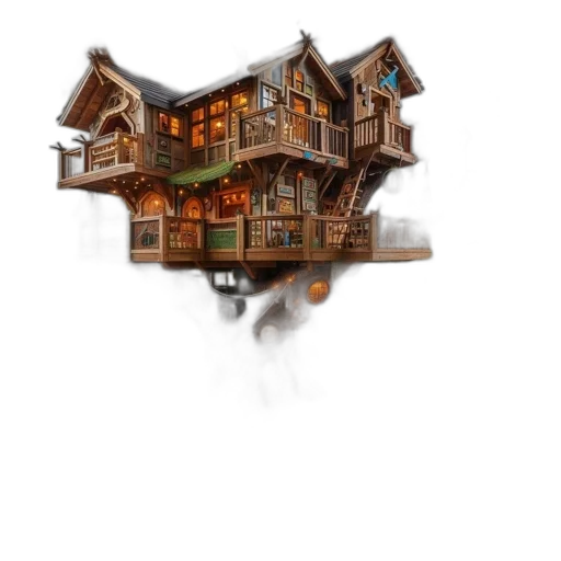 building, furniture, concept art, fantasy art transparent PNG cut-out