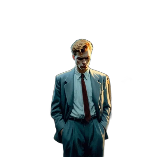 face, jacket, staff, mask transparent PNG cut-out