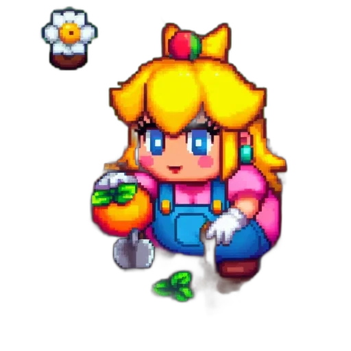 staff, weapon, crown, pixel art transparent PNG cut-out