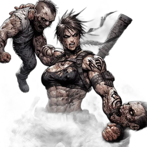 concept art, comic book art, fantasy art, pixel art transparent PNG cut-out