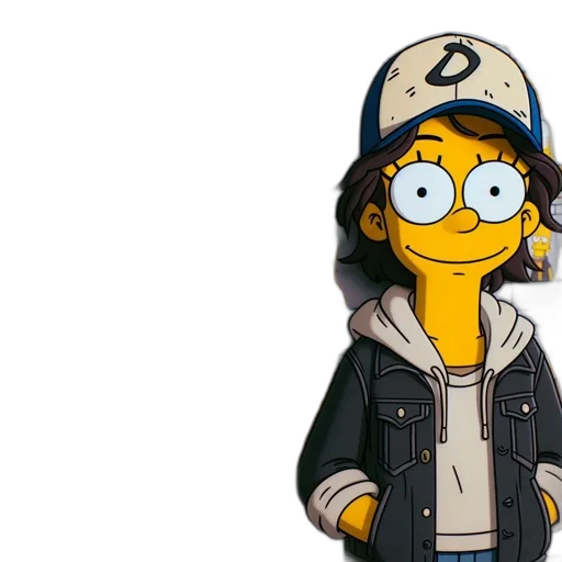jacket, hat, cartoon, anime transparent PNG cut-out