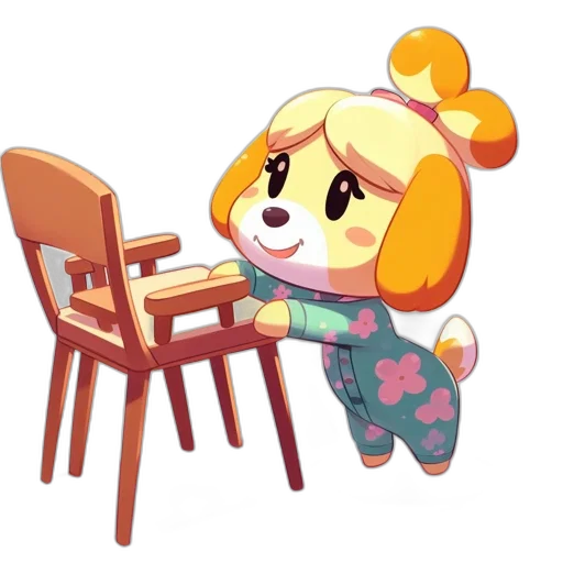 furniture, staff, animal, creature transparent PNG cut-out