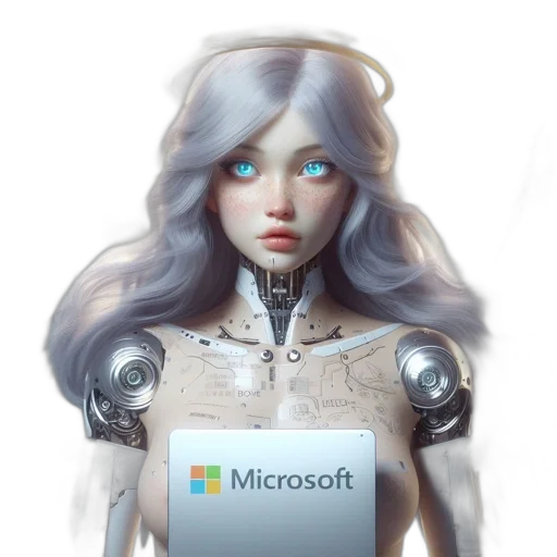 robot, face, 3d render, concept art transparent PNG cut-out