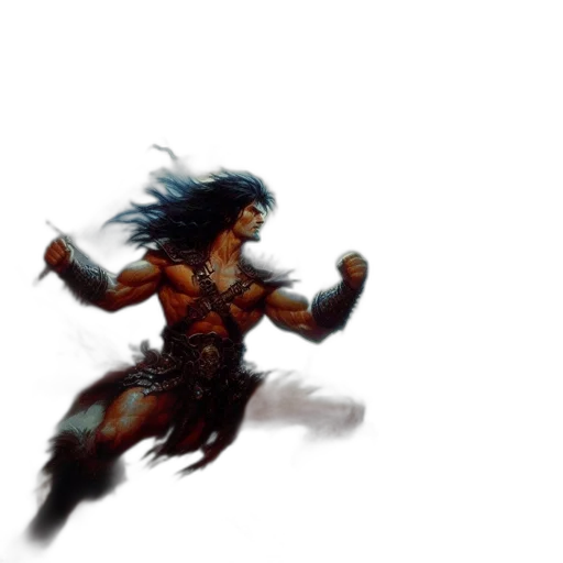 creature, weapon, dragon, hair transparent PNG cut-out