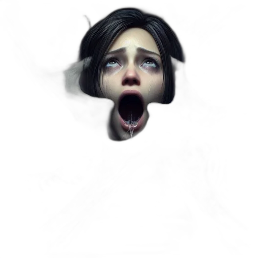 face, creature, mask, robot transparent PNG cut-out