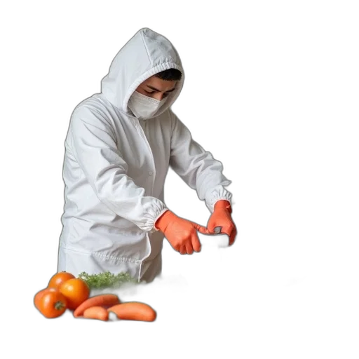 jacket, food, weapon, staff transparent PNG cut-out