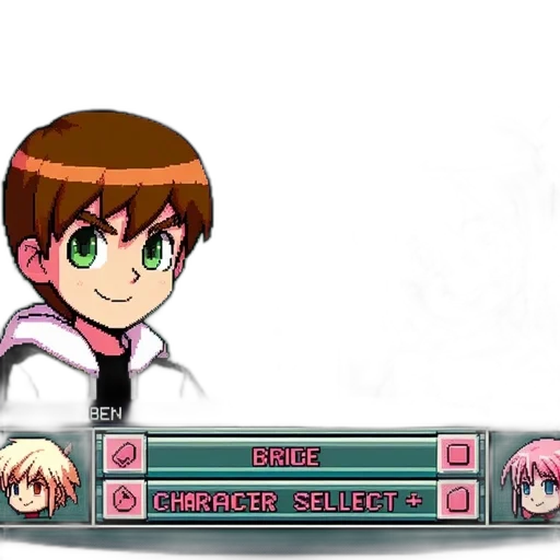 staff, pixel art, anime, vaporwave transparent PNG cut-out