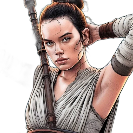staff, weapon, comic book art, concept art transparent PNG cut-out