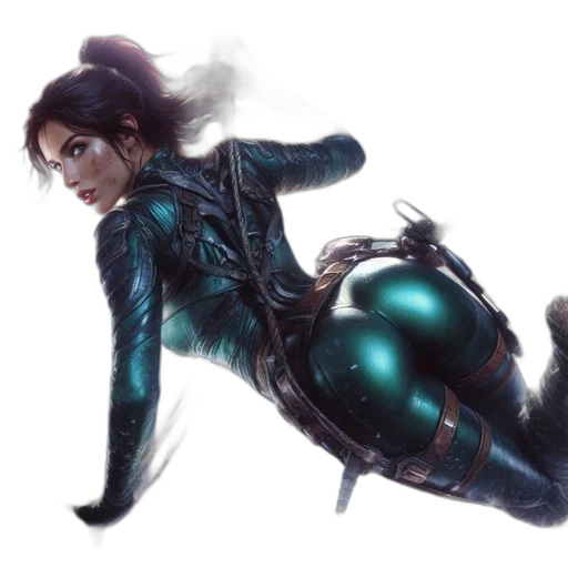 jacket, concept art, comic book art, fantasy art transparent PNG cut-out